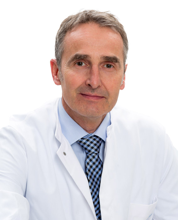 Abbildung: Dr. Hubert Baumann Leiter Sektion Gefäßchirurgie Lahr
